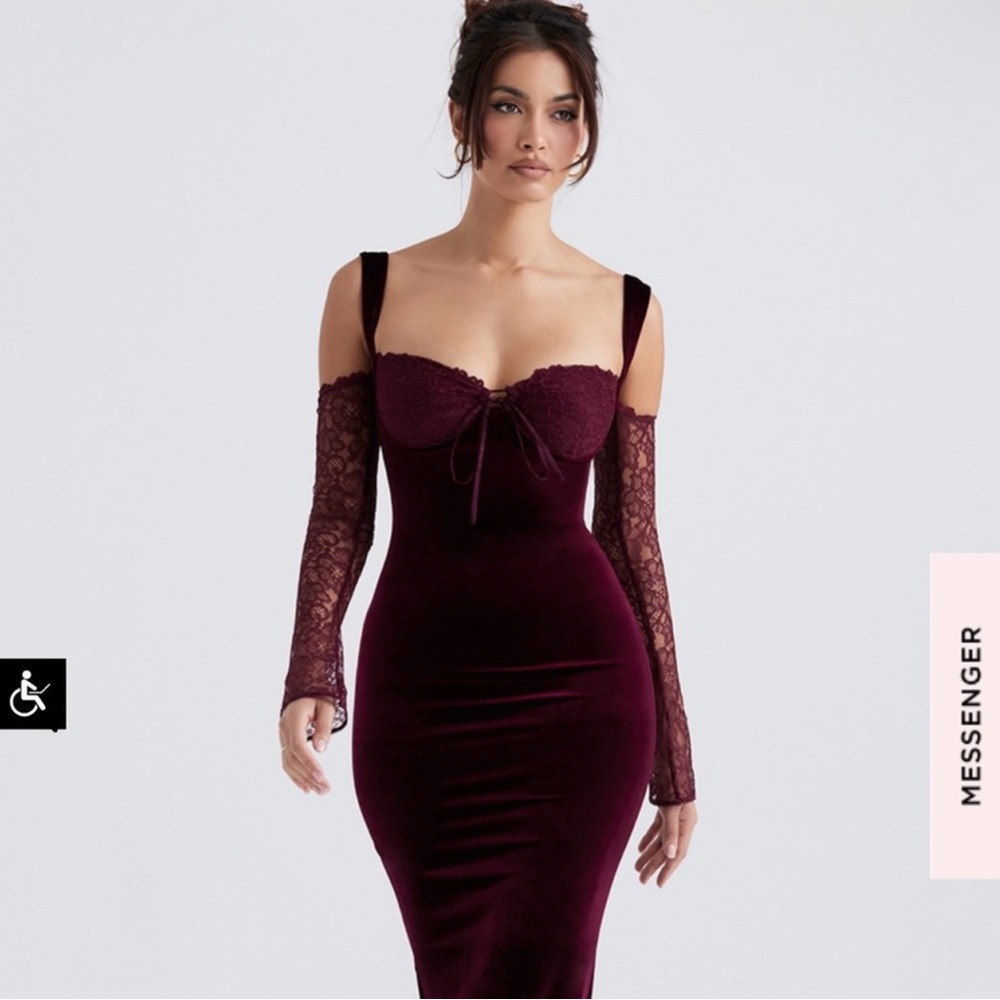 House of Cb Velvet Gown!